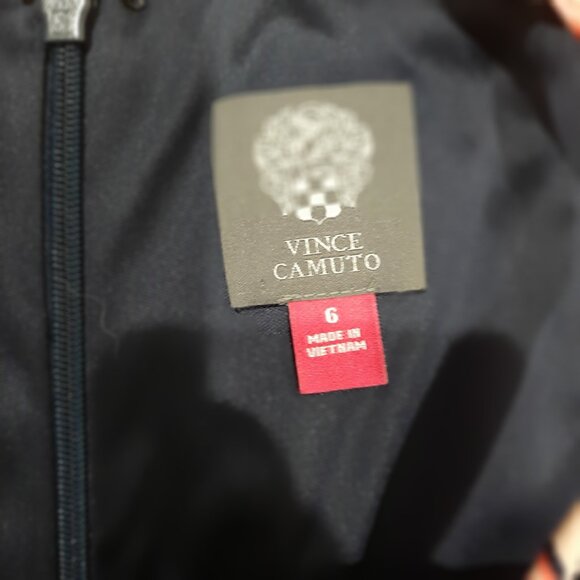 Vince Camuto boho retro print halter flare dress with pockets - Picture 7 of 12